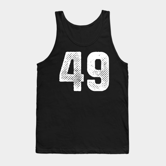 Forty Nine 49 Tank Top by colorsplash